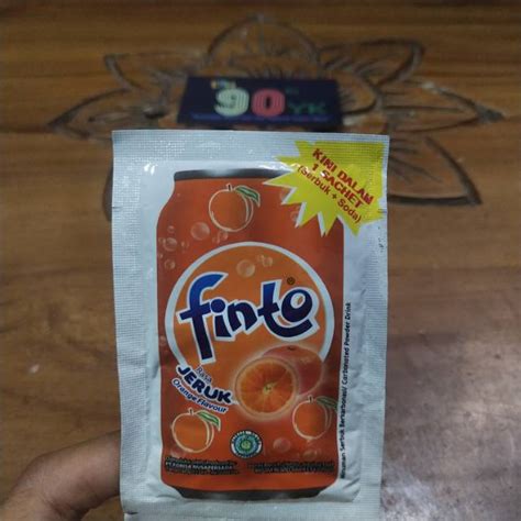 Finto Taste Orange Sachet 2pcs. Instant Soda Beverage Old School ...