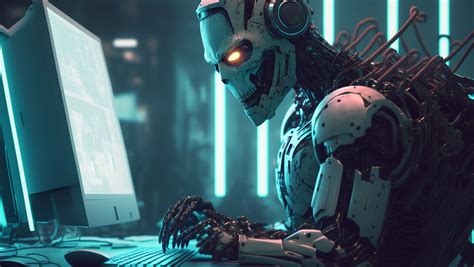 1360x768 Resolution Working Robot Future 2023 AI Art Desktop Laptop HD ...