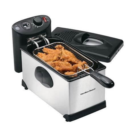 Hamilton Beach Stainless Steel Deep Fryer at Lowes.com