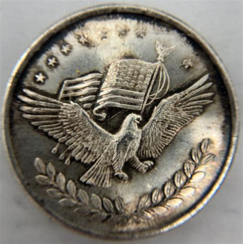 1 Troy Ounce Silver Screaming Eagle Silver Trade Unit Coin | Pristine Auction