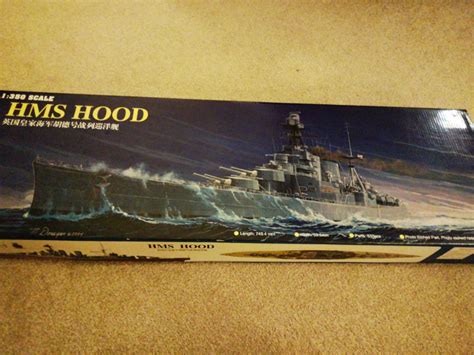 Pristine HMS Hood model kit | in Crawley, West Sussex | Gumtree