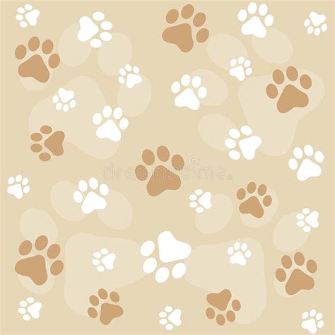 puppy paw print Watercolor cute dog digital paper paw print seamless pattern Urns & Memorials ...