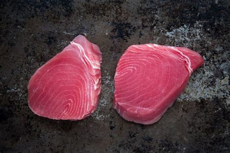 Yellowfin Tuna Steaks Recipe: Seared Tuna Steaks with Sesame Crust