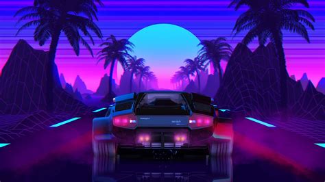 Synthwave Car Wallpapers - Wallpaper Cave