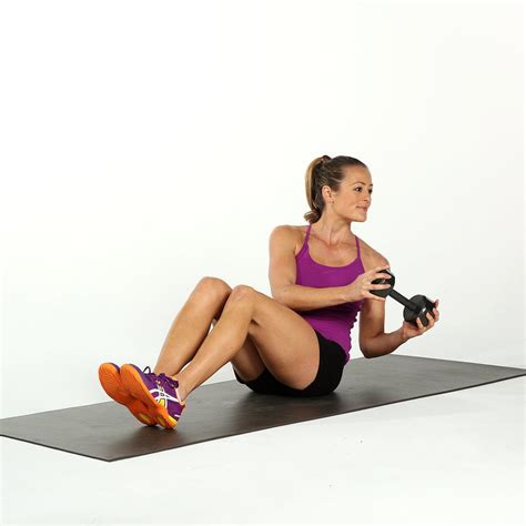 Seated Russian Twist | Tone Your Abs Without Crunches | POPSUGAR ...