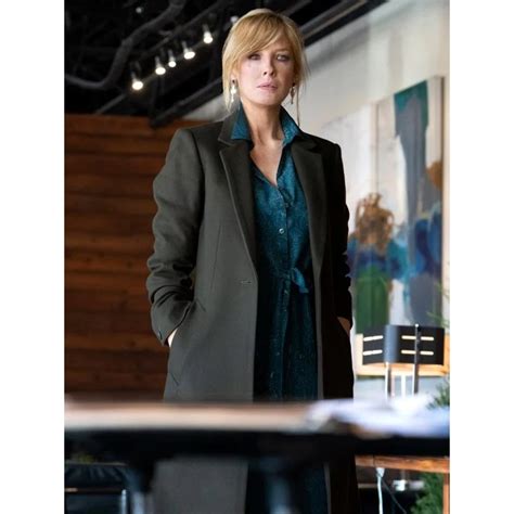 YELLOWSTONE SEASON 3 BETH DUTTON TRENCH COTTON COAT - Jeedad