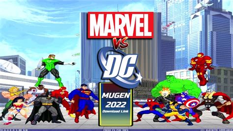 DC vs MARVEL MUGEN 2022 - Free Fighting Game Download [PC/Windows] - YouTube