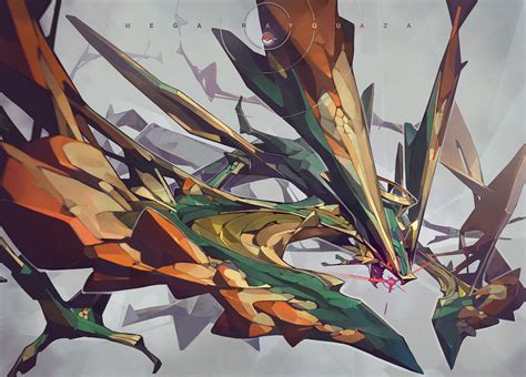 ArtStation - Mega Rayquaza