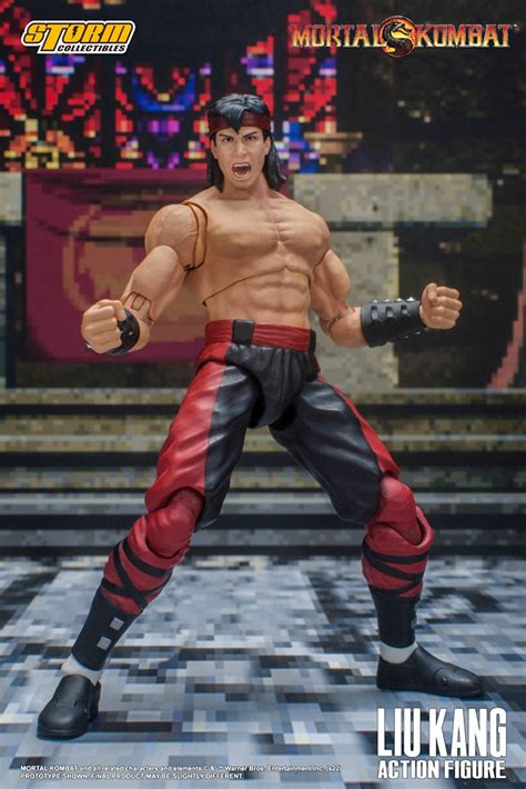 Storm Collectibles Liu Kang & Dragon 1/12 Action Figure | Mortal Kombat | Kappa Hobby