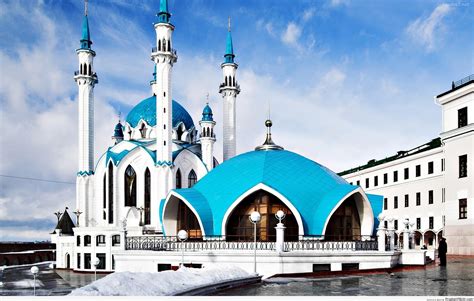 The Qolsharif Mosque in Kazan, Russia – Islamic Architecture -Picture ...