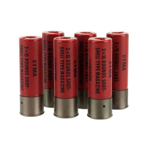 Cyma Airsoft Shotgun Shells x 6pcs