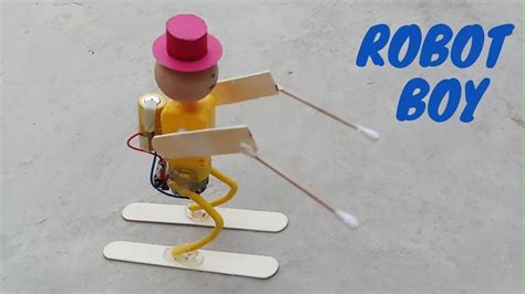 How To Make Robot At Home Easy - Mini Robot Making - YouTube | Fazer um robô, Brinquedos e ...