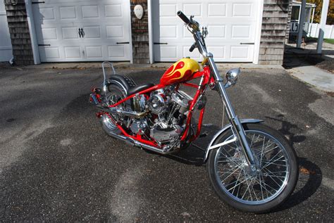 Easy Rider "Billy Bike" Panhead Chopper Replica - V-Twins to V-8s