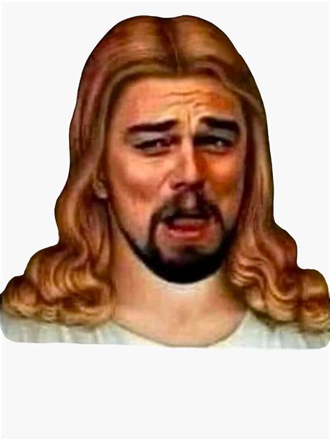 "meme jesus" Sticker for Sale by Emma Turner | Redbubble