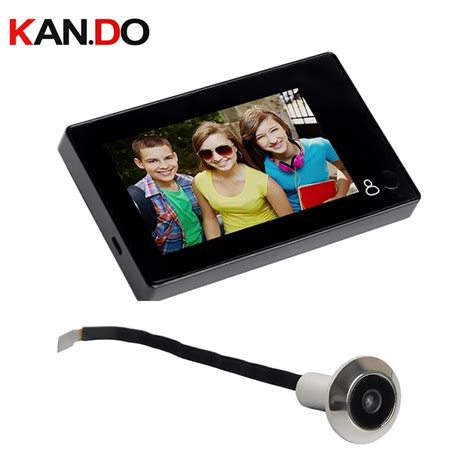 YB 43CH 4.3inch Color Screen Peephole Viewer Digital Wide Angle DOOR ...