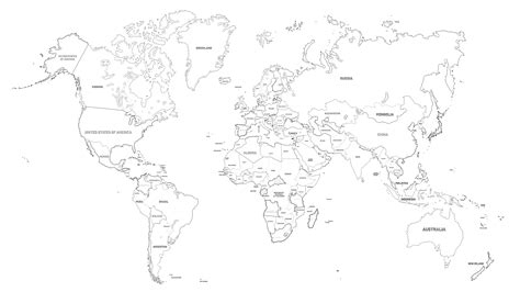 Colored World Map Coloring Page Mimi Panda 6888 | The Best Porn Website