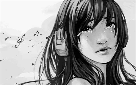 Anime Girl Crying Wallpapers - Wallpaper Cave