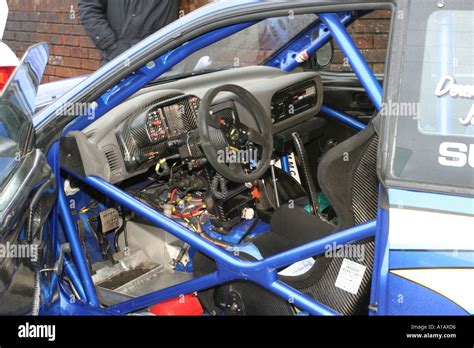 Inside of a Subaru impreza rally car scooby Stock Photo: 3330773 - Alamy