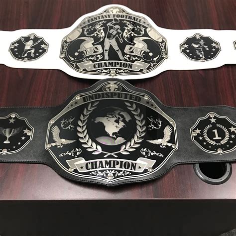 Fully Custom Championship Belt - Custom Title Belts - Undisputed Belts