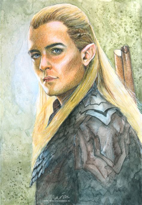 The Hobbit: Legolas by MariaBruggeman on DeviantArt