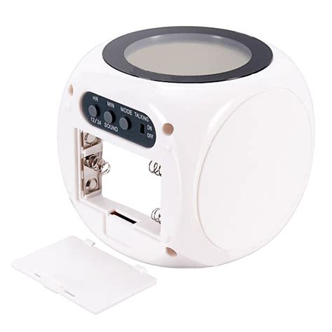 White Digital LCD Projector Alarm Clock with Talking Feature, Rs 350 ...