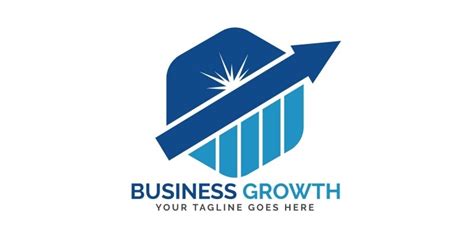 Business Growth Logo Design by IKAlvi | Codester