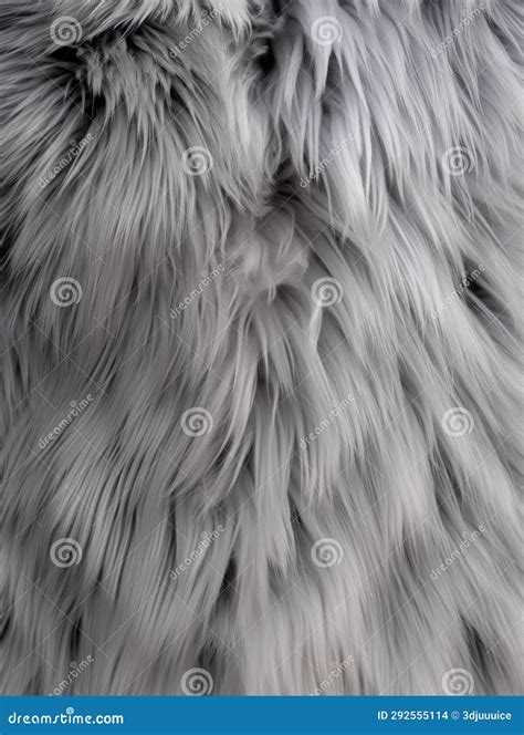 Grey Fur Creative Abstract Texture Wallpaper. Stock Illustration - Illustration of posh, durable ...