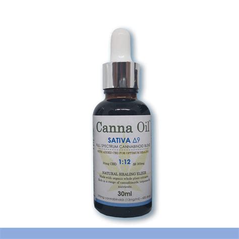 Canna Oil – Sativa Δ9 (1:12) – Canna Heal