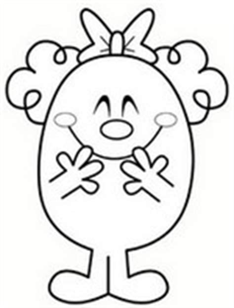 Printable Little Miss Coloring Pages