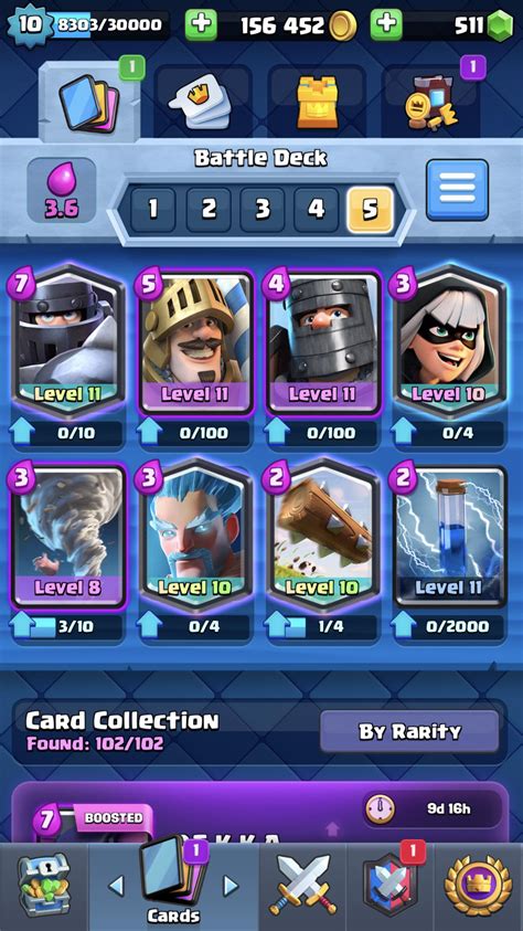 Mega knight double prince deck that’s just been filthy. Gone from 1700 ...