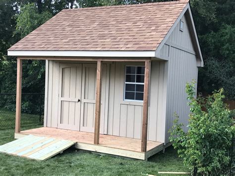 Sheds with Covered Porches — The Shed Shop USA