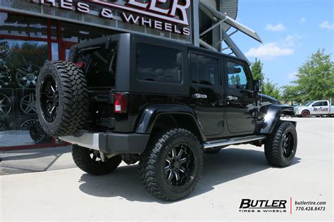 Jeep Wrangler with 20in Black Rhino Sierra Wheels exclusively from ...