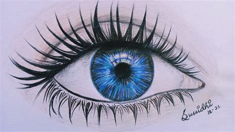 Blue eye sketch | Eye drawing, Eye sketch, Eye pencil drawing