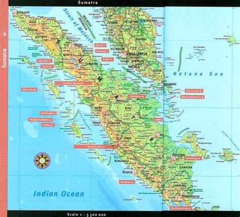 Sumatra Overview Map - Sumatra Indonesia • mappery