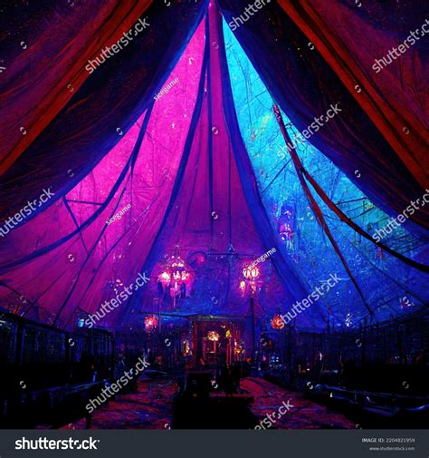 3d Rendering Circus Tent Inside View Stock Illustration 2204821959 | Shutterstock