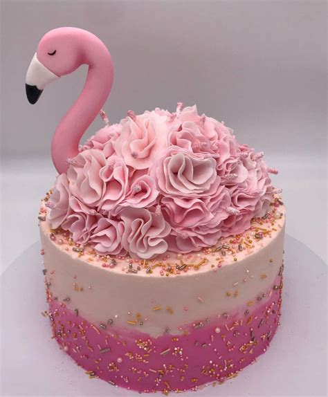 Flamingo Cake Topper . - Etsy