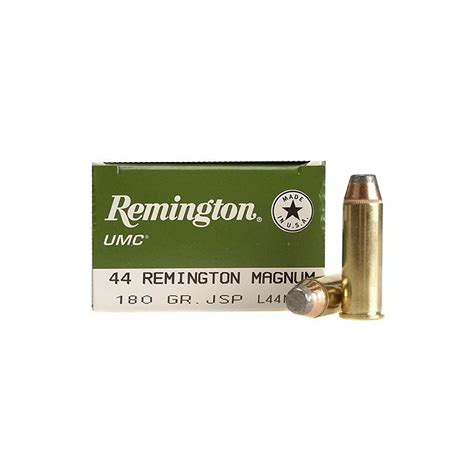 Remington UMC .44 Magnum 180-Grain Centerfire Ammunition - 50 Rounds ...