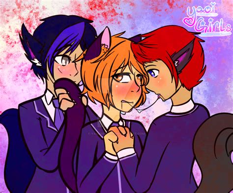 ein x kai x blaze by yaoigirls379 on DeviantArt