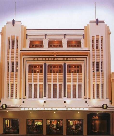 Criterion Hotel in Perth | Art deco buildings, Art deco architecture, Art deco houses