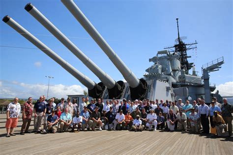 Former Crewmembers Return To Celebrate The 30Th Anniversary Of The Mighty Mo's Recommissioning ...