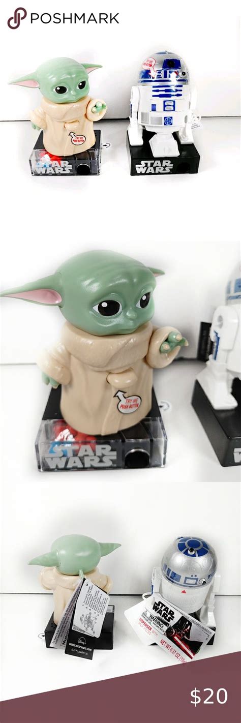 Star Wars R2D2 + BABY YODA candy dispensers | Star wars toys, Star wars ...