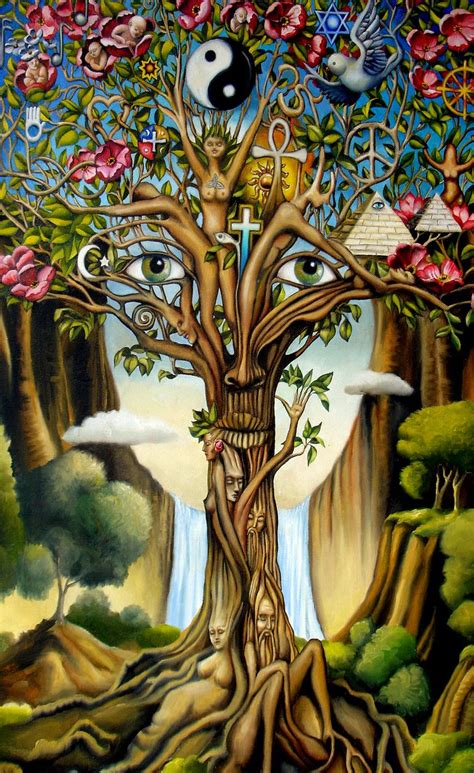 THE TREE OF LIFE Painting by Gary Soszynski | Saatchi Art