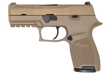 Sig Sauer P320 Compact 9mm FDE Centerfire Pistol with Night Sights | Sportsman's Outdoor Superstore