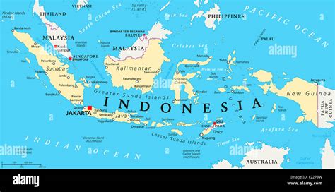 Jakarta Indonesia Map