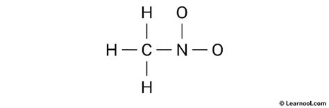 CH3NO2 Lewis structure - Learnool