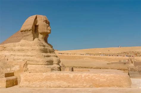 Egypt sphinx in side view — Stock Photo © thomaseder #25473321