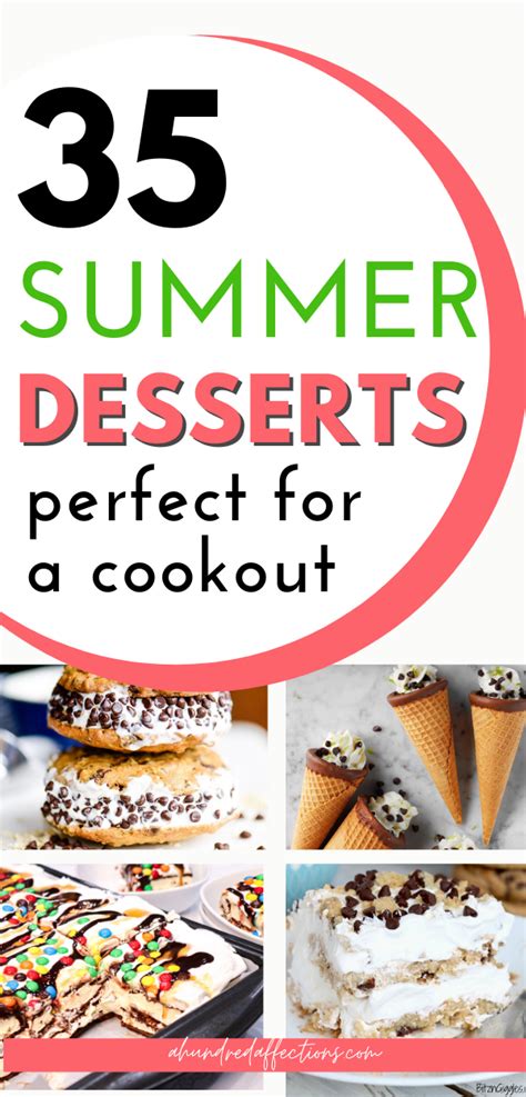 35 Easy Summer Desserts for a Crowd (Perfect for Cookouts!)