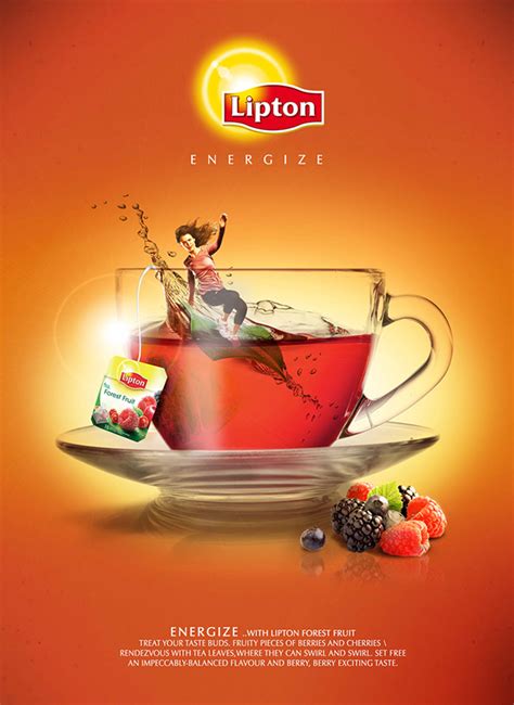 Advertisings: Lipton Flavors Campaign on Wacom Gallery