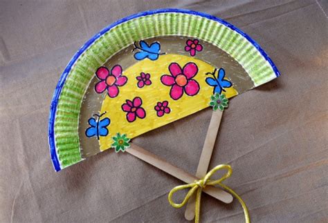 How to Make a Paper Plate Fan | ThriftyFun