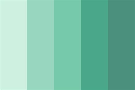 Seafoam green Color Palette